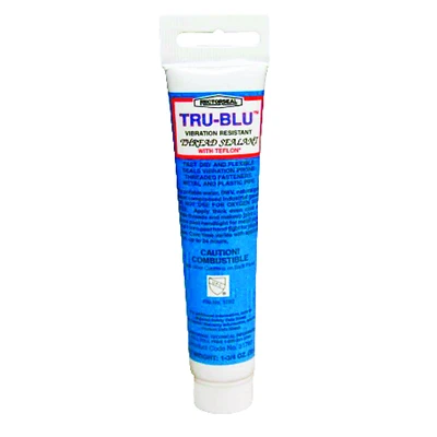 Rectorseal 31780 Tru-Blu Pipe Thread Sealant, Vibration-Resistant, 1.75 Oz