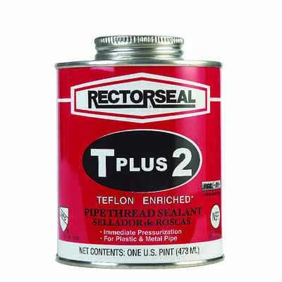 T Plus 2 Pipe Thread Sealant, 16-oz.