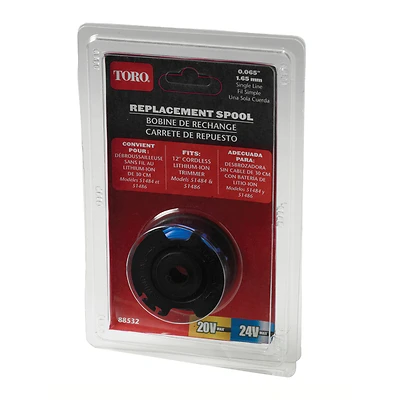 Toro 88532 Trimmer Spool, .065 In. Single Line