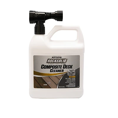 RockSolid Composite Deck Cleaner, Hose-Mount, 56-oz.