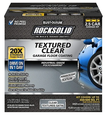 RockSolid Concrete Floor Polycuramine Textured Top Coat, 120 oz.