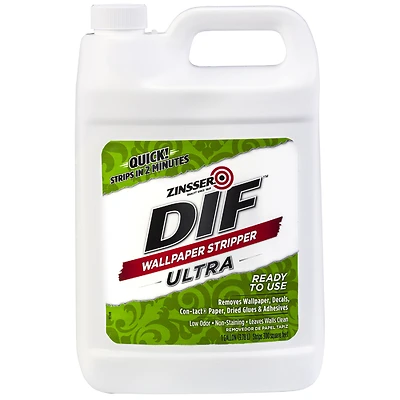 Zinsser DIF 249054 Ultra Wallpaper Stripper, Liquid, 1 Gallon