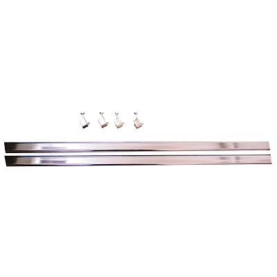 3 Ft. X 1 In. Chrome Closet Rod With Adjustable Ends