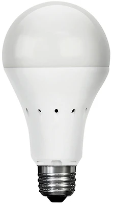 Feit Electric OM60927CA Battery Back-Up LED Bulb, 8.5W, E26, Soft White