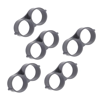 End Clamp, Fits 1/2-In. - 5/8-In. Tubing, 5-Pack