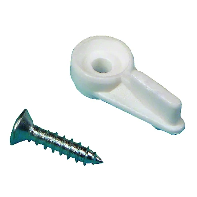 US Hardware WP-9877C Screen/Storm Clips, Nylon, 15/16 x 3/8 In., 8-Ct.
