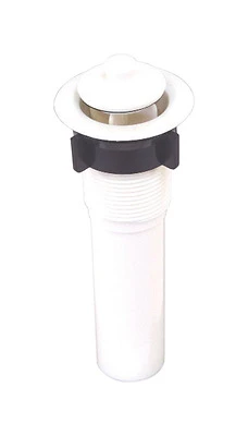 US Hardware P-1358C Drain Assembly, Plastic, White