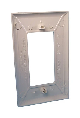 US Hardware E-104C Wallplate, Plastic, Ivory