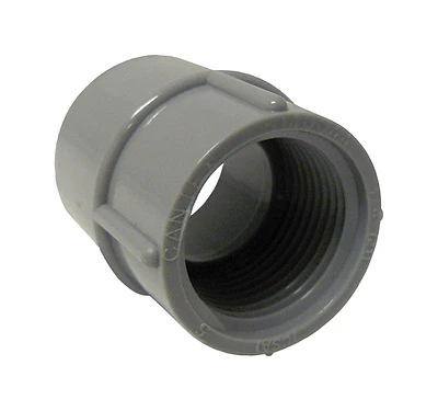 Cantex 1 in. Dia. PVC Female Adapter 1 pk