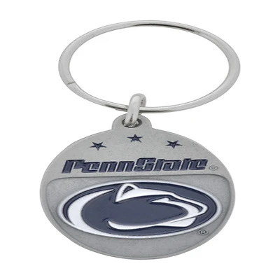 Hillman 711154 NCAA Penn State Tempered Steel Split Ring Keychain
