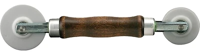 Brown Vinyl Screen Rolling Tool 2-1/2 In. L With Wood Handle, Model P7720