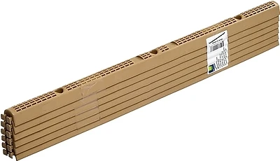 Suntuf 92772 Closure Strip, Plastic, Brown