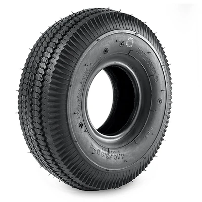 K353A Sawtooth Tread Tubeless Tire, 410/350-4, 4-Ply (Tire only)