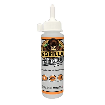 Gorilla 4572502 Clear Glue, Non-Foaming, 5.75 oz.