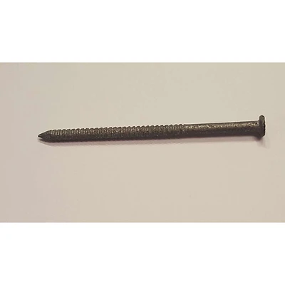 Pressure-Treated Lumber Nails, Ring-Shank, 10D, 3 In., 5 Lbs.