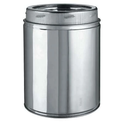 Sure-Temp 8-Inch x 9-Inch Stainless Steel Double Wall Insulated Chimney Pipe