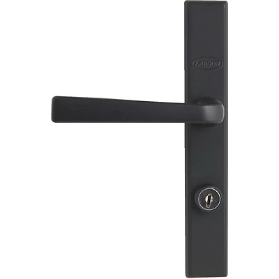 Larson 20298953 QuickFit Matte Black Storm Door Leverset, Locking, 1-7/8 In.