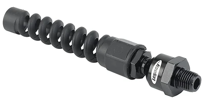 Pro 1/4 In. Barb Reusable Air Hose End With Ball Swivel - Model Rp900250bs