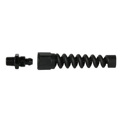 Pro 3/8 In. Barb 1/4 In. Mnpt Reusable Air Hose End Fitting