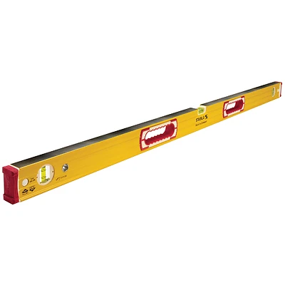Stabila 38648 Aluminum Magnetic Box Level, 48 In., 3 Vials