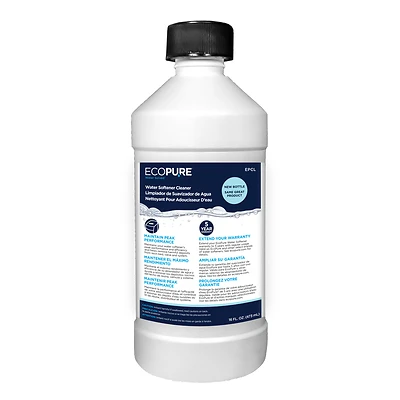 EcoPure 7346596 Water Softener Cleaner, 16 Oz