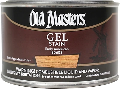 Old Masters 80608 Gel Stain, Oil-Based, Early American, 1-Pt.