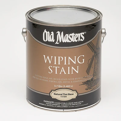 Wiping Stain, Oil-Based, Natural, 1-Gallon