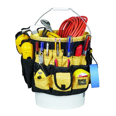 CLC Tool Works 4122 Bucket Tool Organizer, 61-Pocket, 600D Polyester