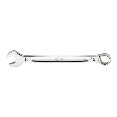 Milwaukee 45-96-9515 15mm Metric 12-Point Combination Wrench, MAXBITE