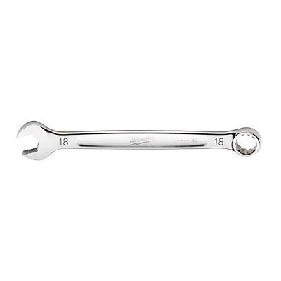 Milwaukee 45-96-9518 18mm Metric 12-Point Combination Wrench, MAXBITE Grip