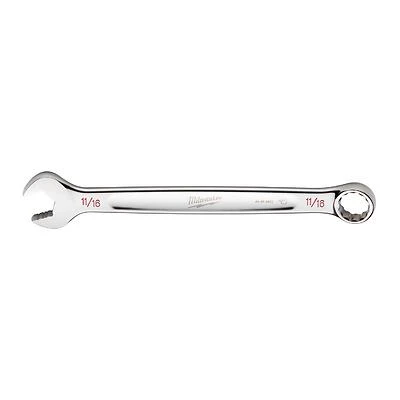 Milwaukee 45-96-9422 11/16 In. 12-Point Combination Wrench, Maxbite Grip