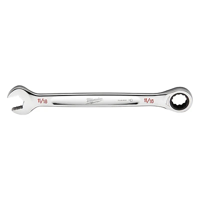 11/16 In. 12-point Ratcheting Combination Wrench With Maxbite Grip