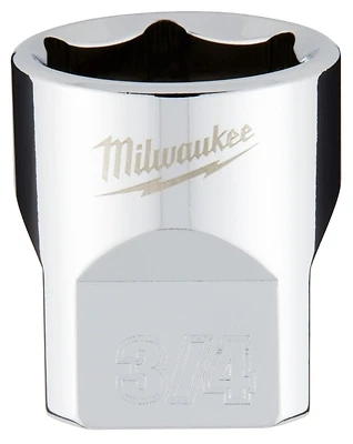 Milwaukee 45-34-9068 3/8 In. Drive 3/4 In. 6-Point Shallow Socket