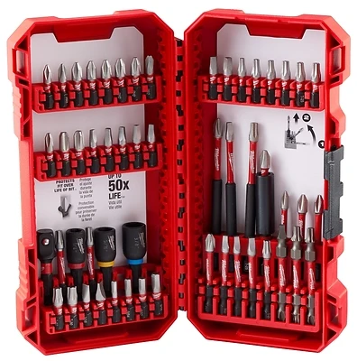 Milwaukee 48-32-4010 Shockwave Impact Duty Screwdriver Bit Set, 54-Piece