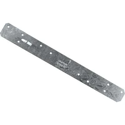 Simpson Strong-Tie ST12 Strap Tie Connector, 16 Ga Steel, 1.25 x 11-5/8 In.