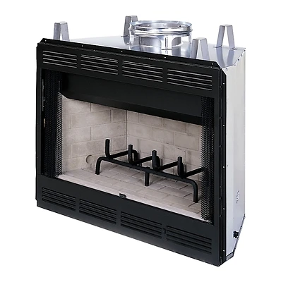 Wood Burning Firebox 36" With 38" Overall Dimensions