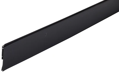 M-D 11820 Aluminum & Vinyl Door Sweep, Black, 36 x 2 In., Pack of 6