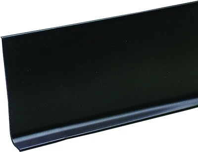 M-D 75218 Vinyl Wall Base, Black, 4 In. x 4 Ft.