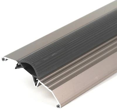 Ap334 Series 36" L X 3-3/4" W Premium Nickel Low Threshold With Vinyl Seal