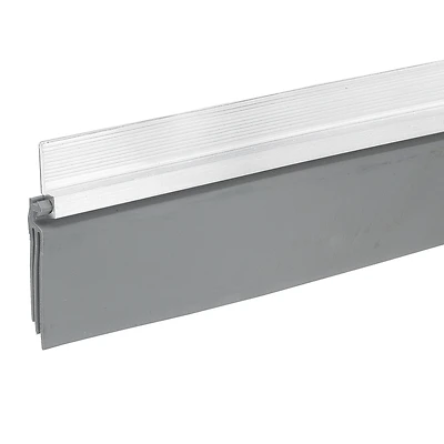 Frost King EZ36S Door Sweep, Self-Stick, Vinyl Insert, 2 In. x 36 In.