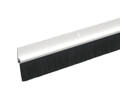 Frost King C35PH Door Sweep, 36 in L, 1-3/4 in W, Plastic Flange