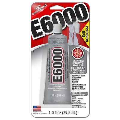 High Strength Adhesive With Precision Tips, 1 Oz Tube