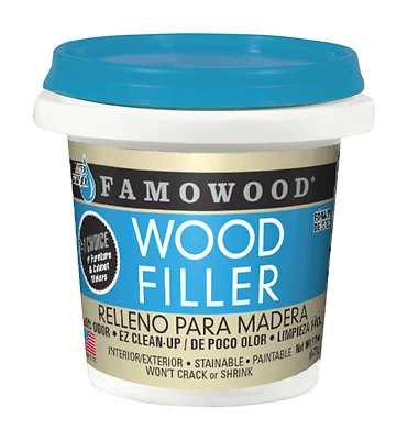 Natural 24 Oz. Water-based Latex Wood Filler For Indoor And Outdoor Use