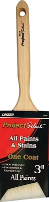Linzer 2140-3 Polyester Angled Sash Brush, 3 In.
