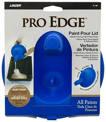 Linzer FL 100 Pro Edge Paint Pour Lid, Collapsible Spout, 1 Gallon