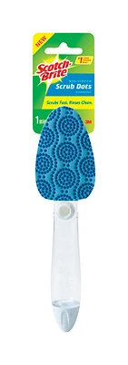 Scrub Dots Non-scratch Dishwand, Model 690-4, 1 Pk, 6.5 In. Handle