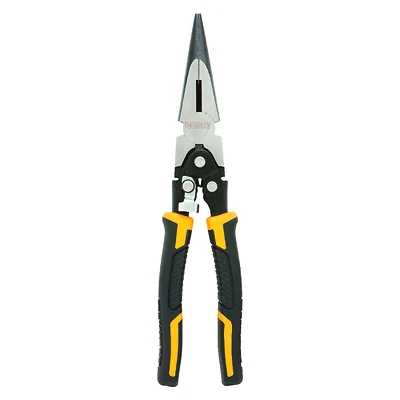Compound Action Long Nose Pliers, 8 In.