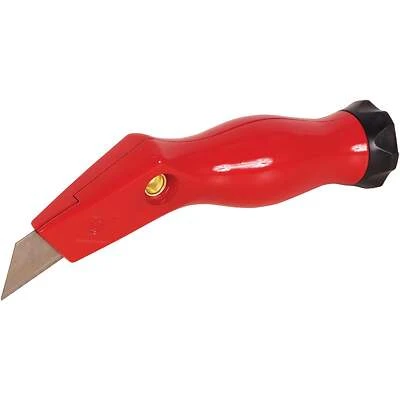 Fatso Fixed Straight Utility Knife 10-218f, Includes 1 Blade, Red, 5-3/4 In. Handle
