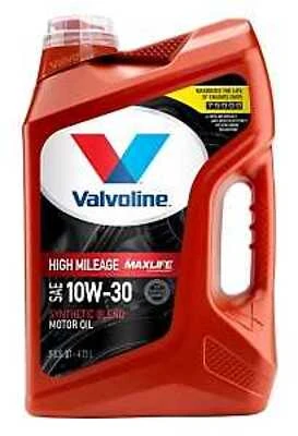 Maxlife Motor Oil, High-Mileage, 10W30, 5 Qts.