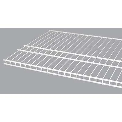 Closetmaid 473500 Superslide Ventilated Wire Shelf, White, 16 In. x 72 In.